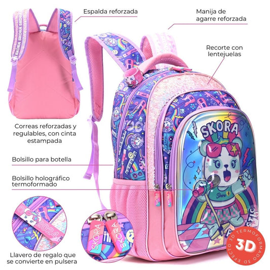 Mochila Escolar Sweetpop