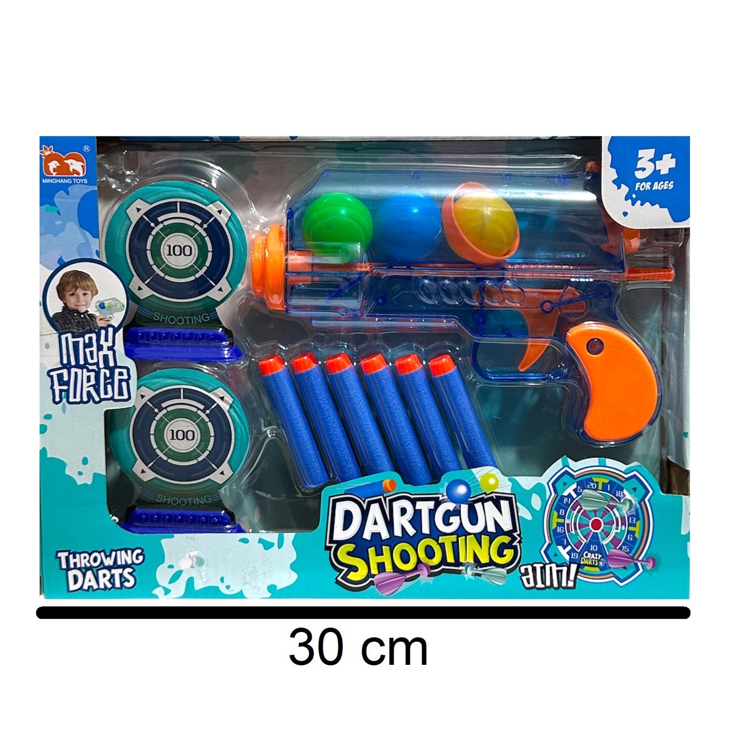 Set de Tiro al Blanco "Max Force Blue"