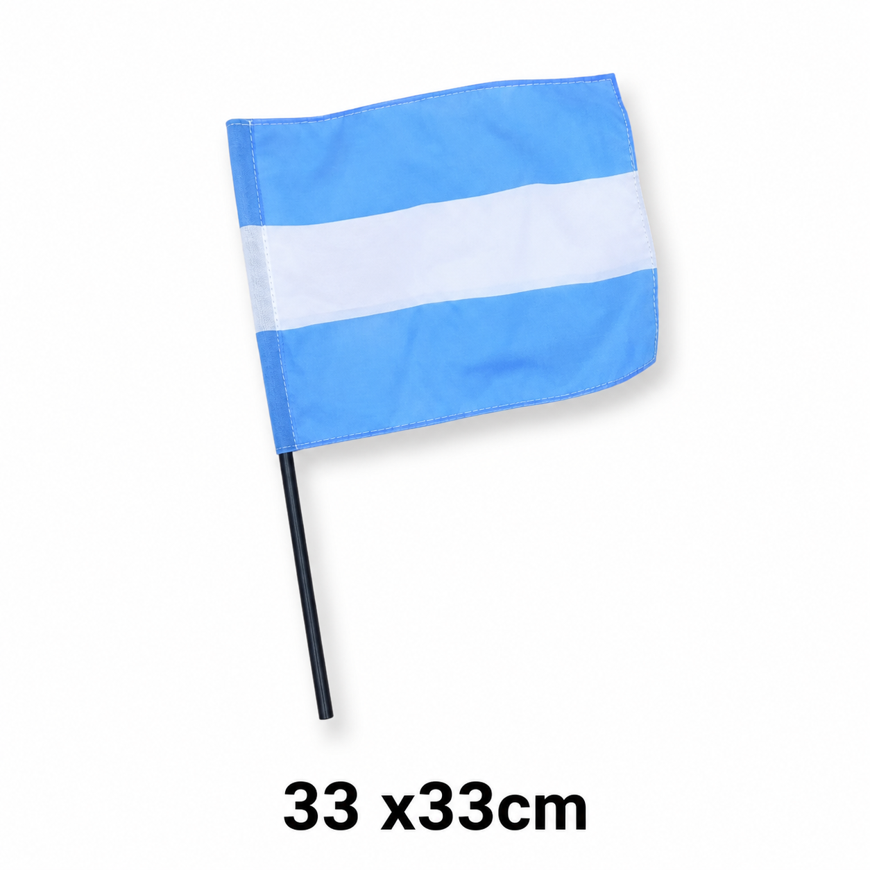 Bandera Argentina con Varilla