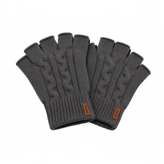 Pack x2 Guantes Sin Dedos Tejidos
