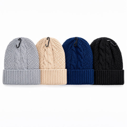 Pack x2 Gorros Tejidos Abrigados Invierno Unisex