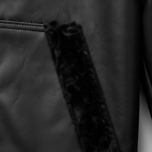 Campera Bomber "Rock Noir"