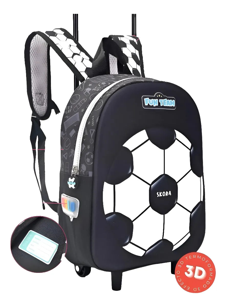 Mochila carrito de futbol