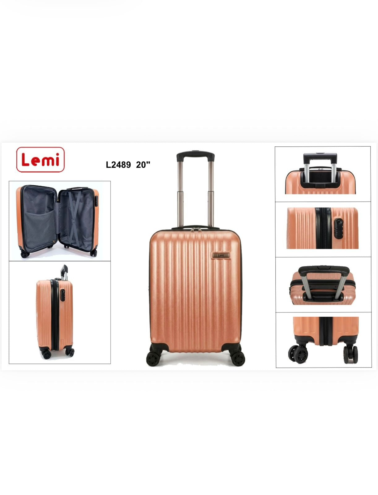Valija Cabina 20” Lemi