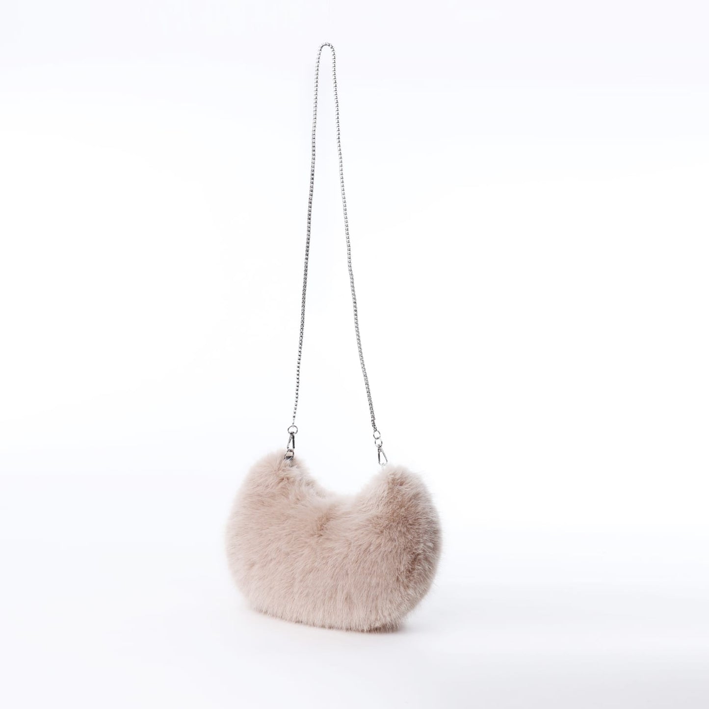 Mini Bag Peluche con Cadena