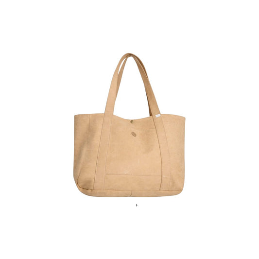 Bolso Tote Gamuza Clásico pack x2