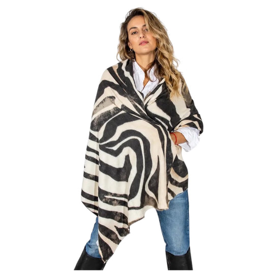 Manton estampado