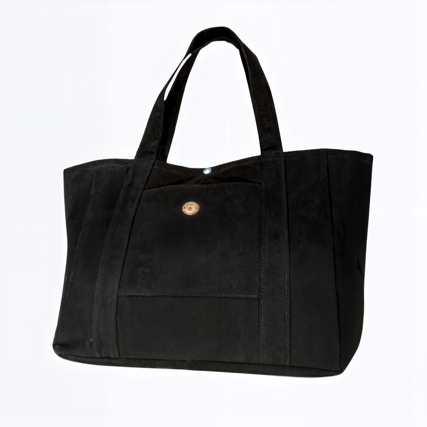 Bolso Tote Gamuza Clásico pack x2