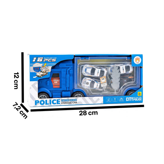 Camión Transportador y Organizador "Police Storage Car"