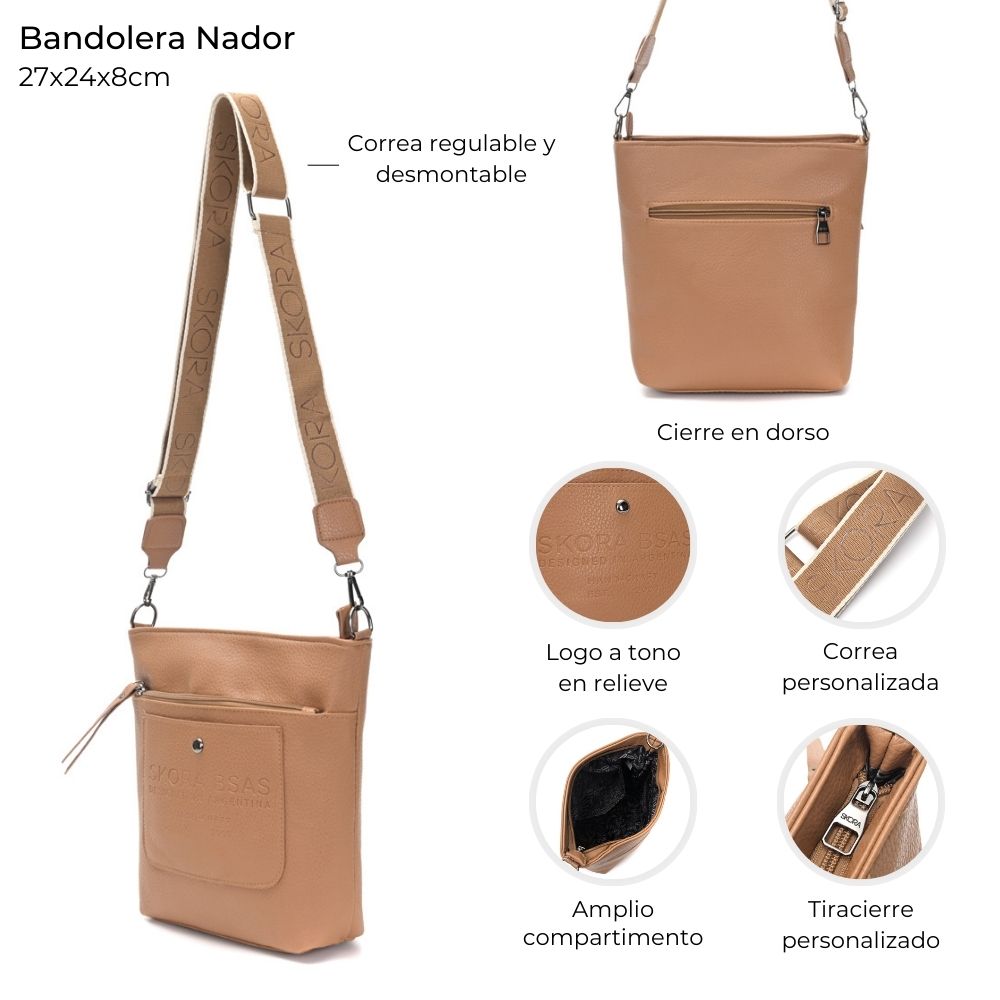 Bandolera City Brown
