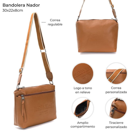 Bandolera Golden Brown