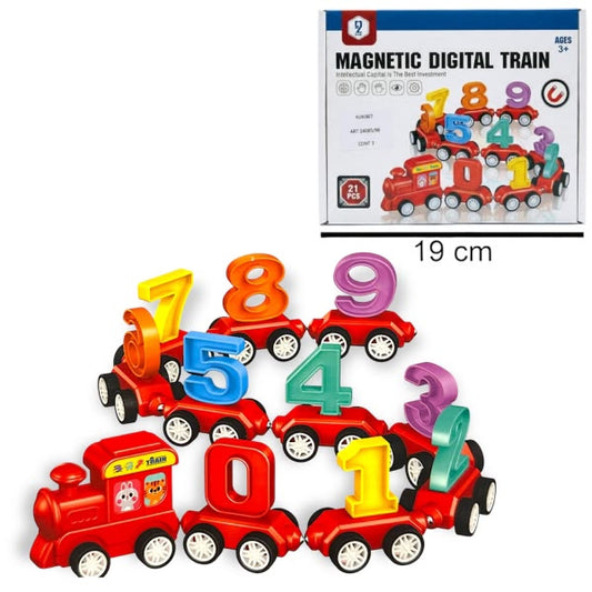 Tren Didáctico Magnético de Números "Magnetic Digital Train"