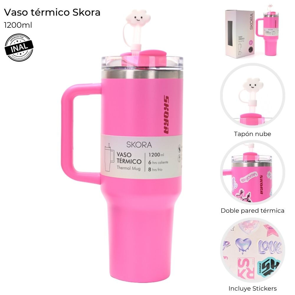 Vaso con manija Terra 1200ml