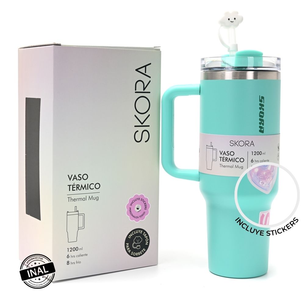 Vaso con manija Glacier 1200ml