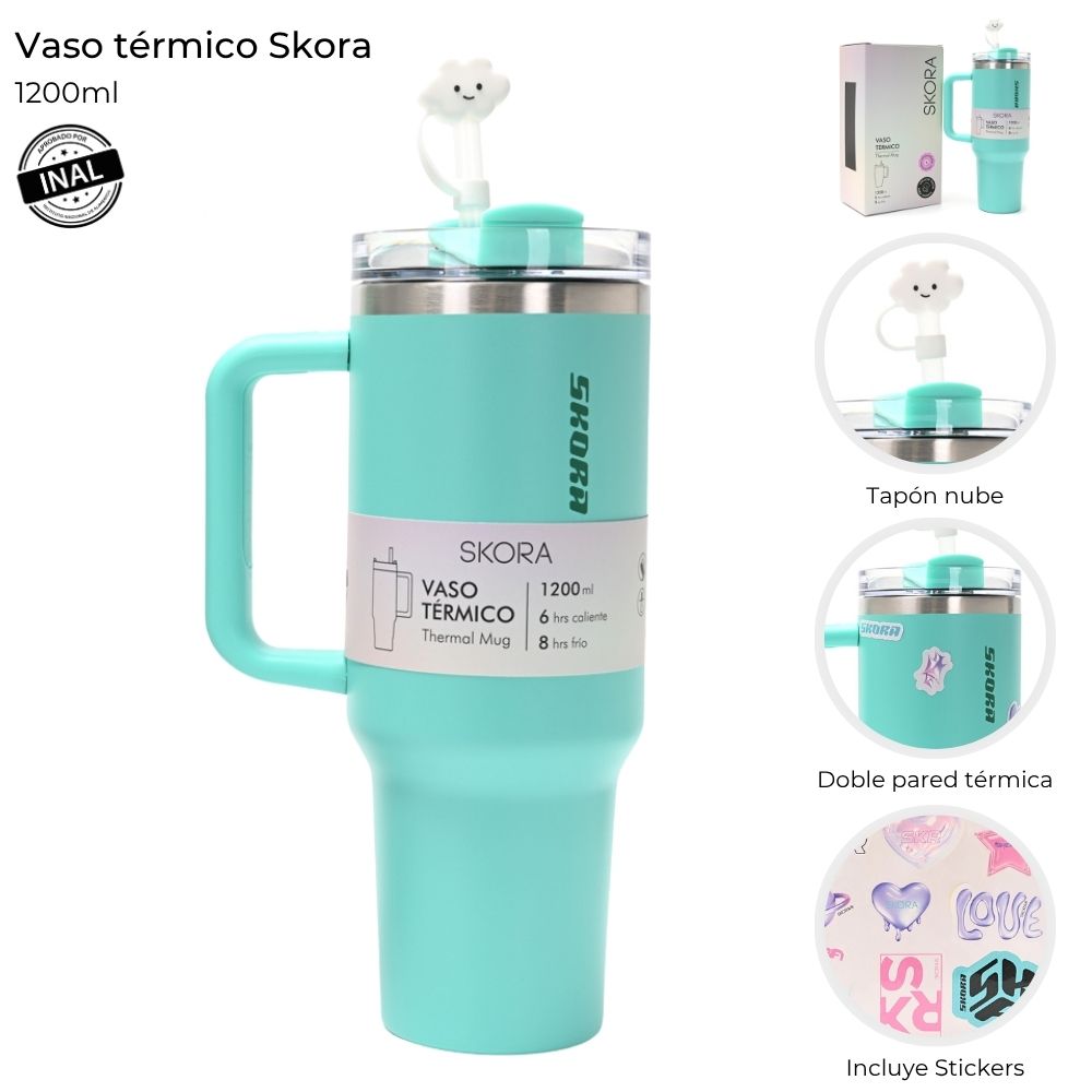 Vaso con manija Glacier 1200ml