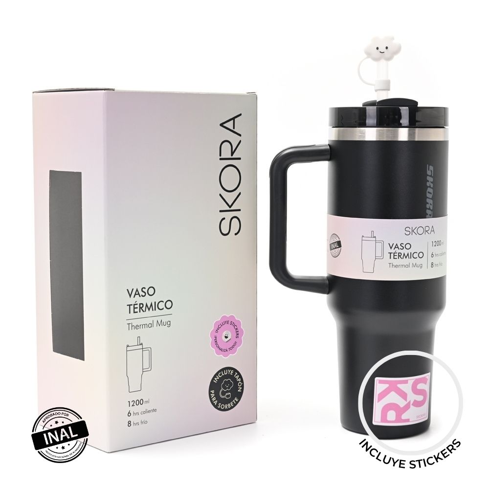 Vaso con manija Slate 1200ml