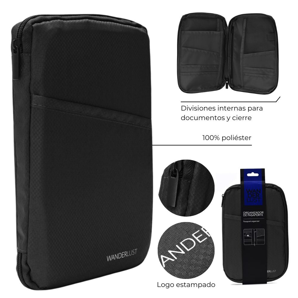 Organizador de pasaporte