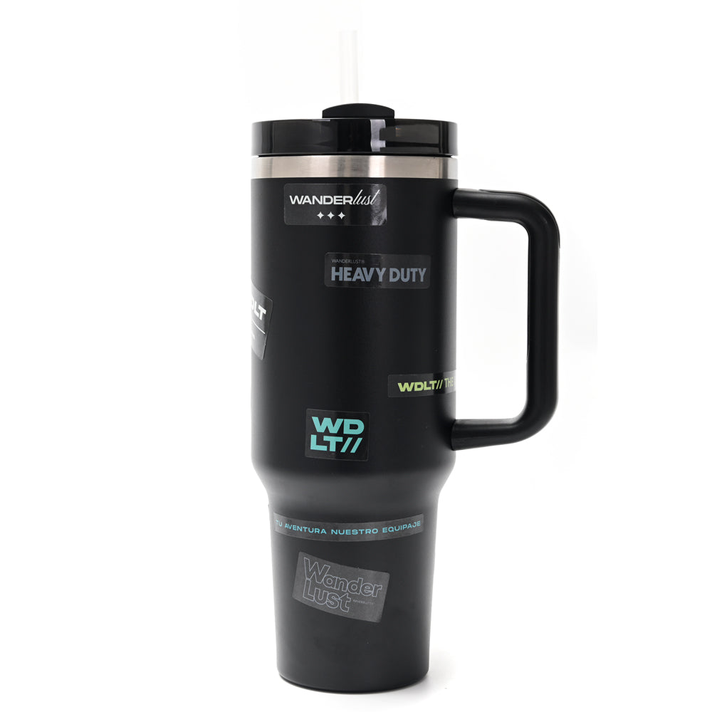 Vaso con manija Coral 1200ml