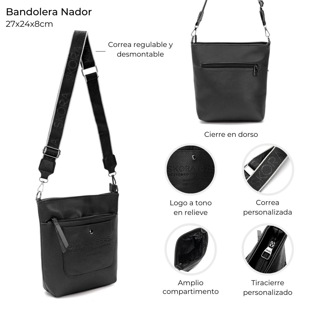 Bandolera City Brown