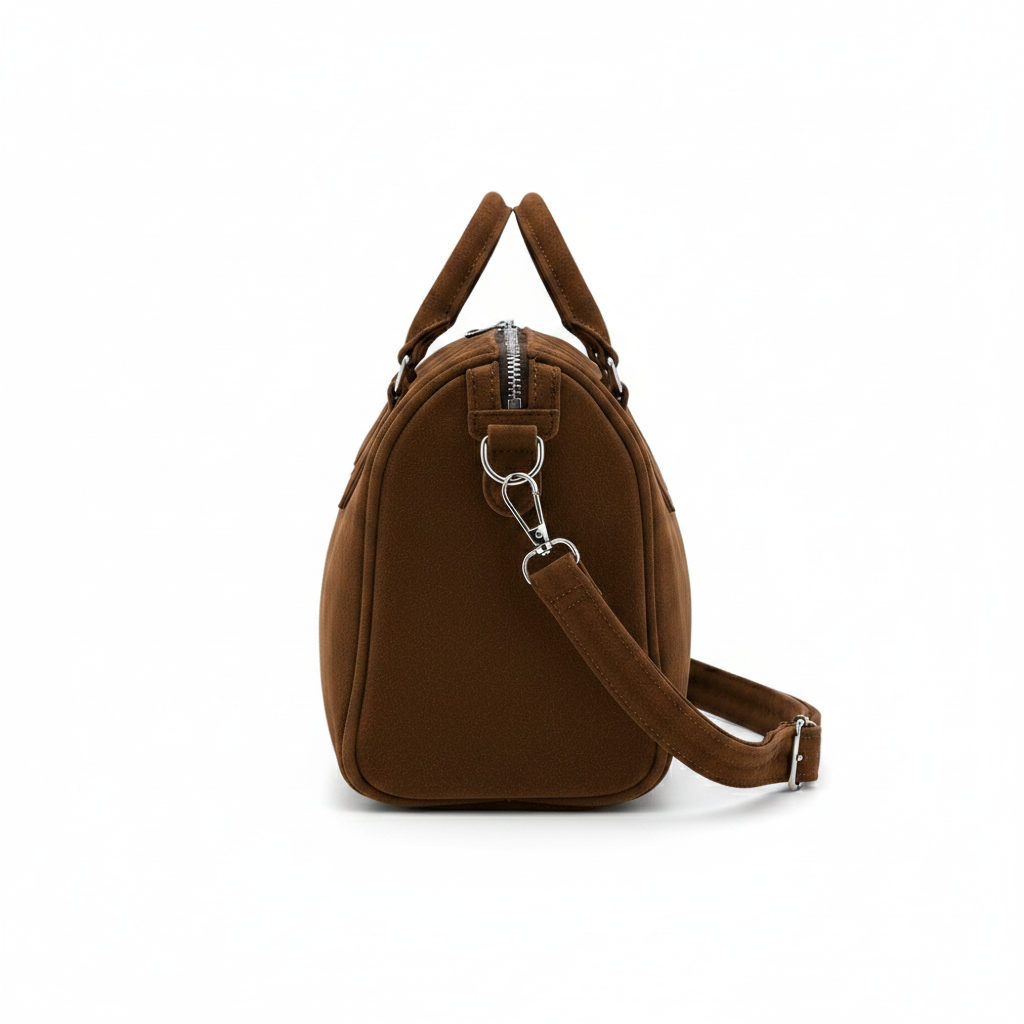 Bolso de Gamuza con Correa Regulable