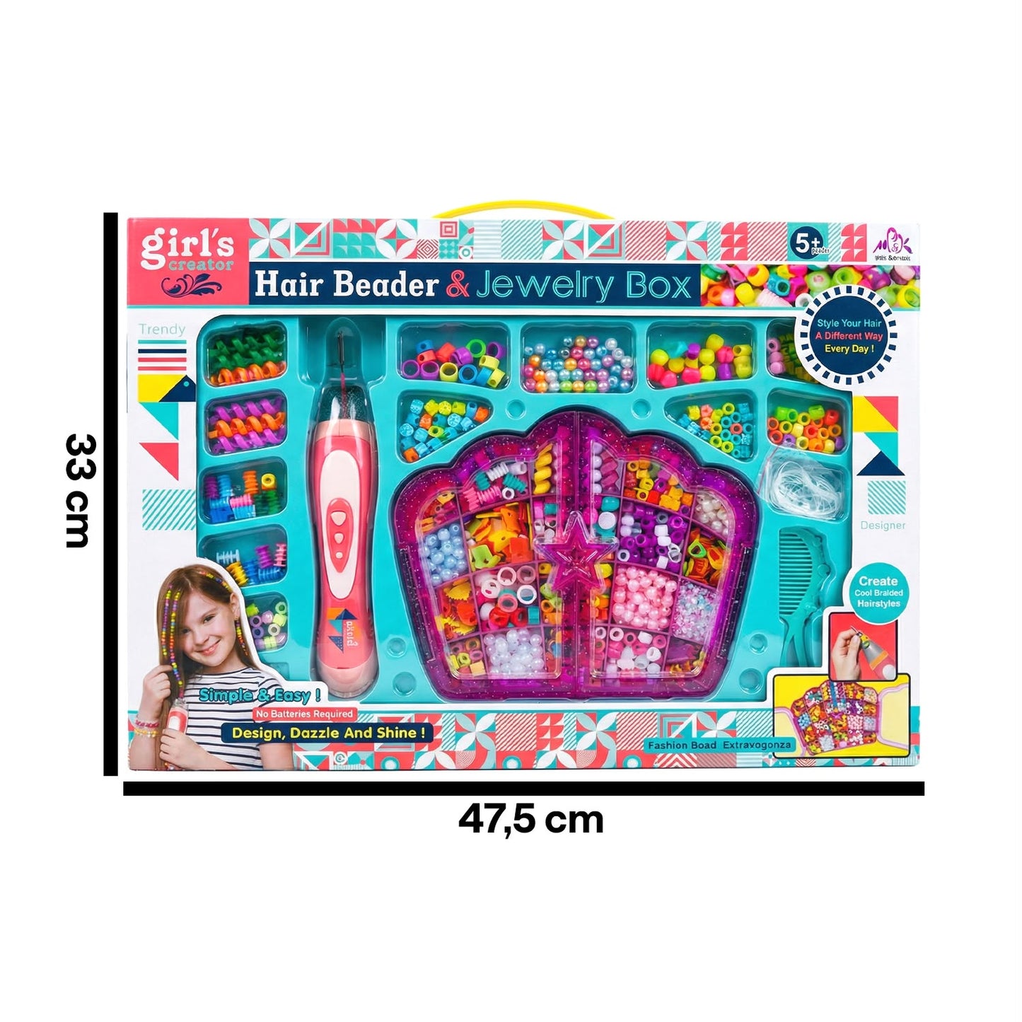 Set de Estilista "Hair Beader & Sparkle"