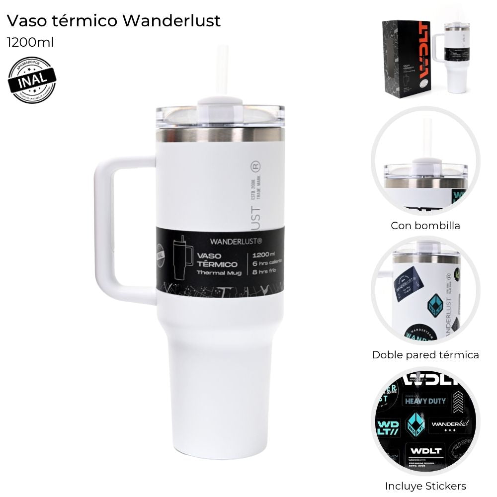 Vaso con manija Onyx 1200ml