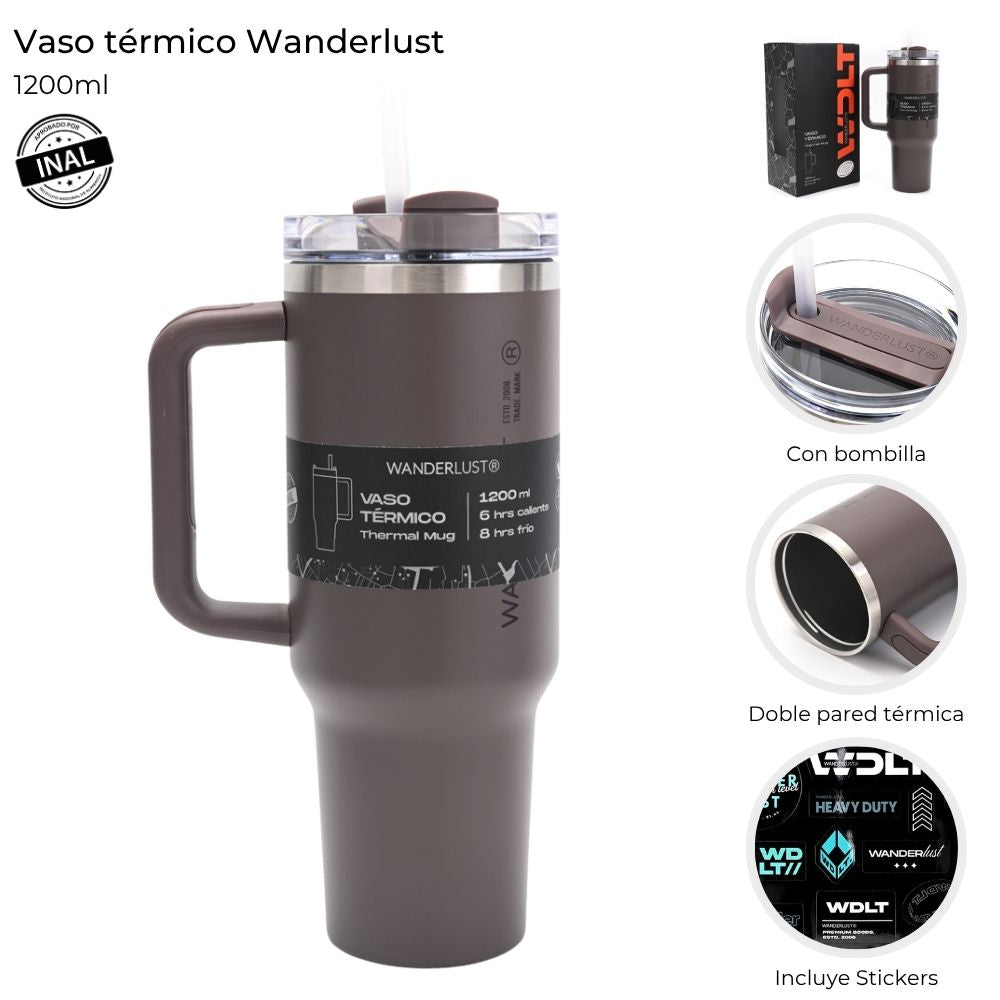Vaso con manija Dune 1200ml