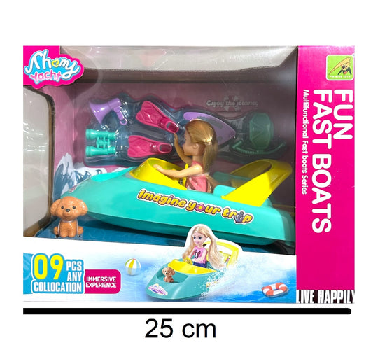 Set de Aventura "Fun Fast Boats"