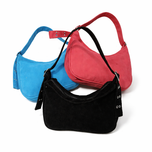 Mini Bag Hombro Gamuza pack x2