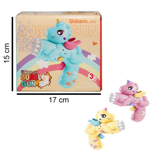 Burbujero Infantil con Forma de Unicornio "Unicorn Bubble Gun"