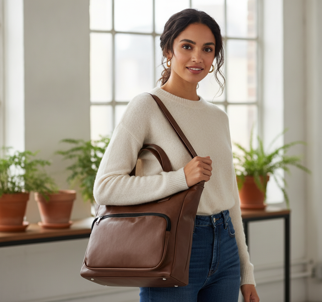 Cartera Eco Cuero Urbana