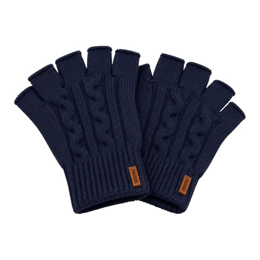 Pack x2 Guantes Sin Dedos Tejidos