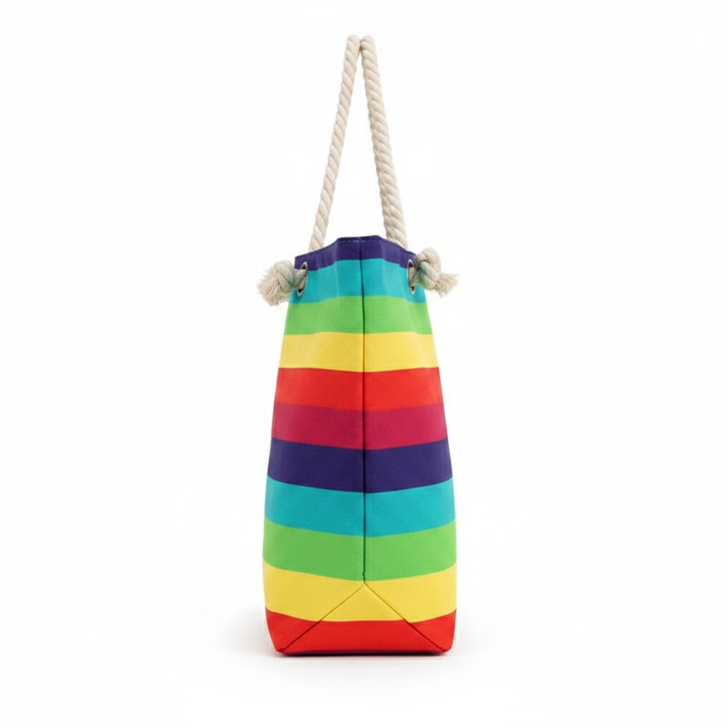 Bolso Playero Rayado Summer