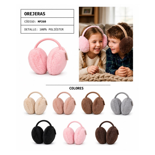 Pack x2 Orejeras Soft Kids