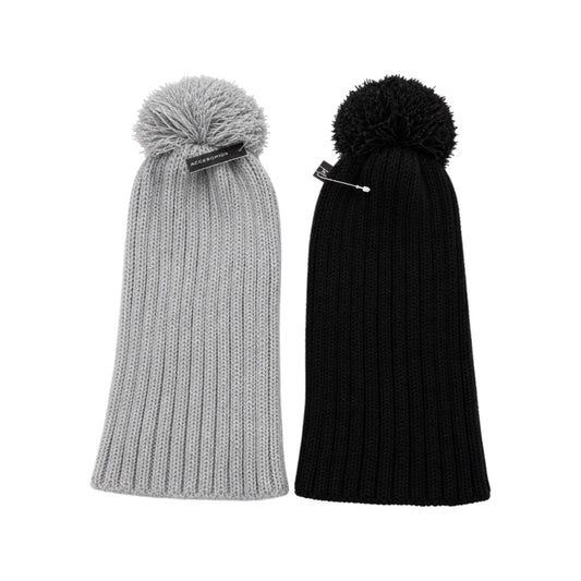 Pack x2 Gorros Beanie Pom Invierno