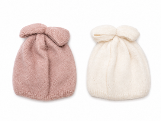 Gorro Tejido "Nudo Romance" pack x2