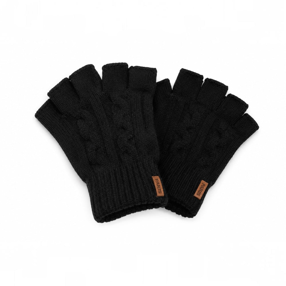 Pack x2 Guantes Sin Dedos Tejidos