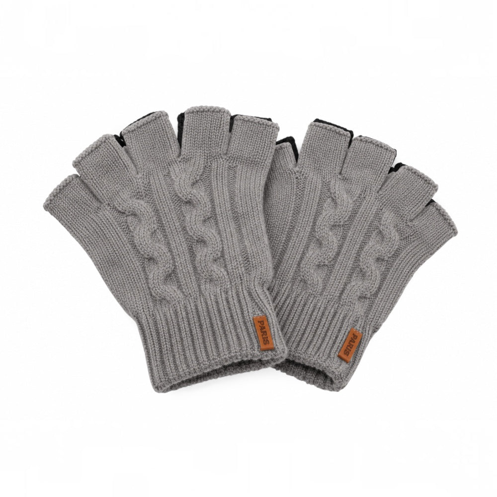 Pack x2 Guantes Sin Dedos Tejidos
