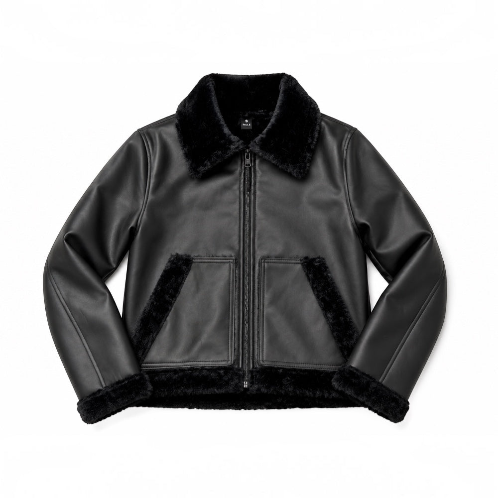 Campera Bomber "Rock Noir"