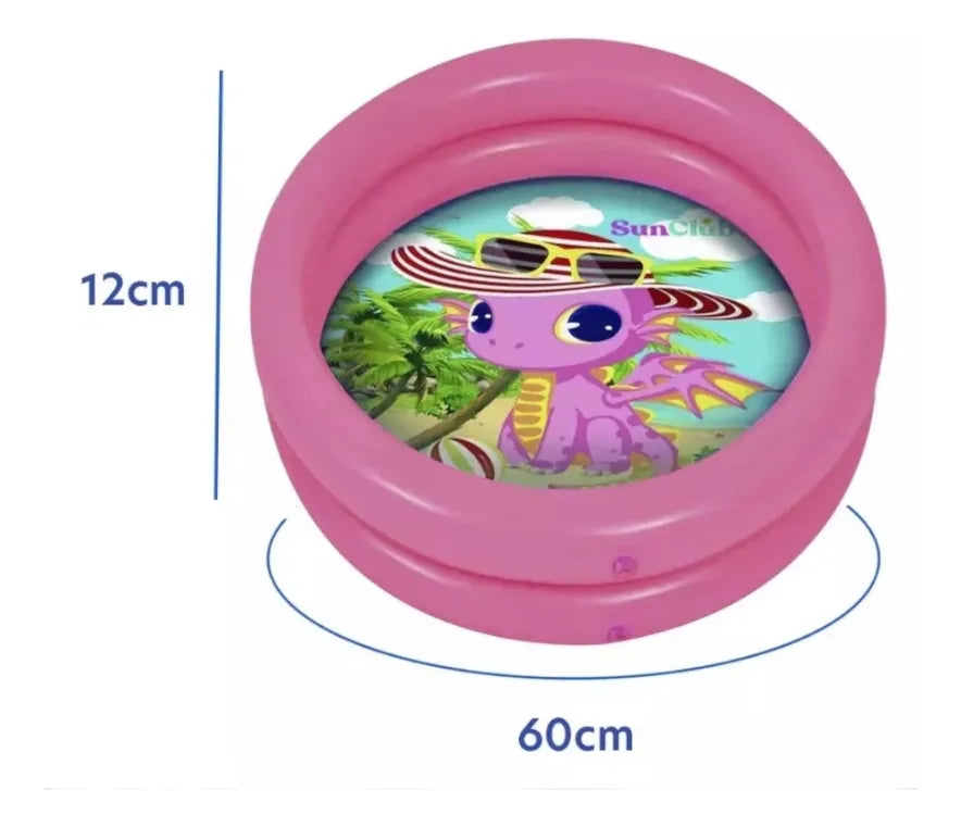Pileta mediana Dragonita Pink