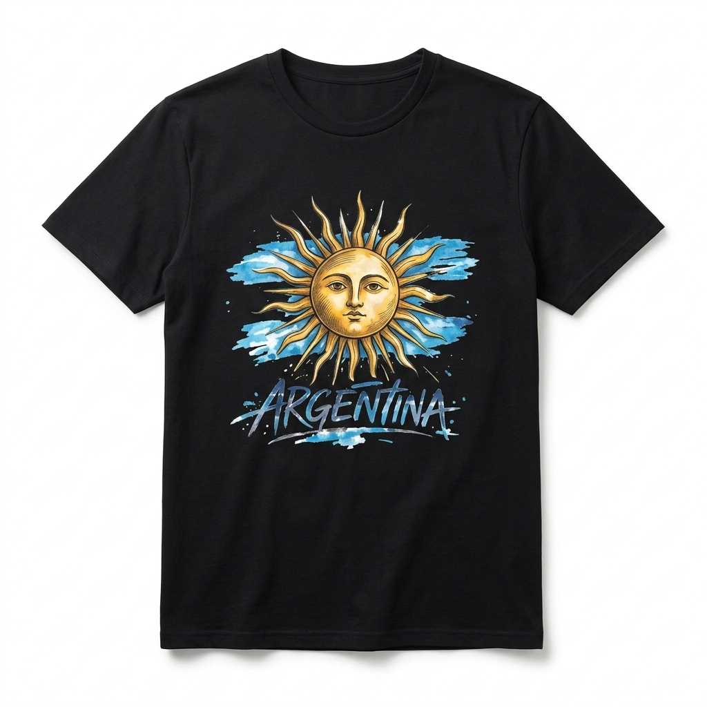 Remera Baires Sky (una curva)