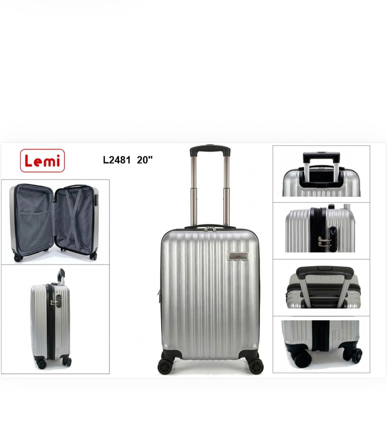Valija Cabina 20” Lemi