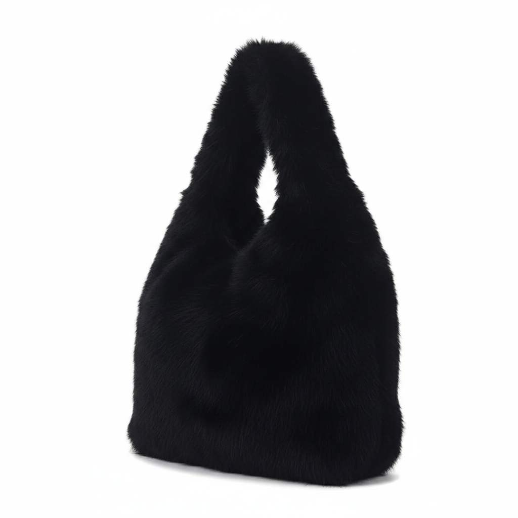 Bolso Hobo Peluche