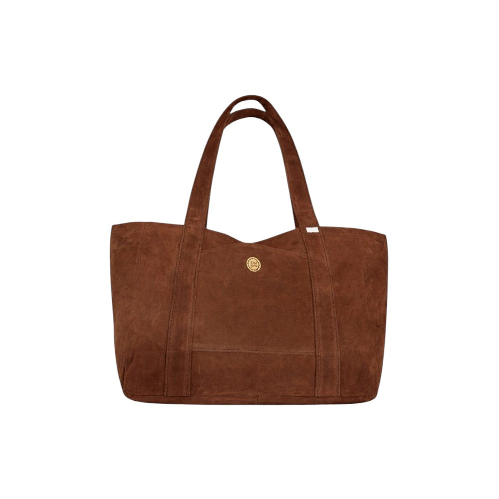 Bolso Tote Gamuza Clásico pack x2