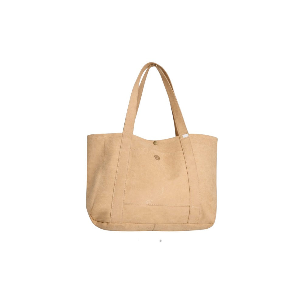 Bolso Tote Gamuza Clásico pack x2