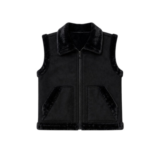 Chaleco Gamuzado Aspen Noir