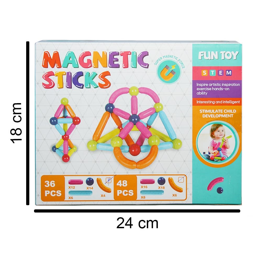 Stick Magnético 48PCS