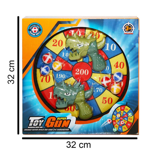 Tiro al Blanco con Lanza Pelotas Dino