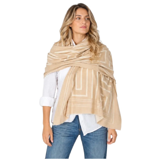 Mantón estampado