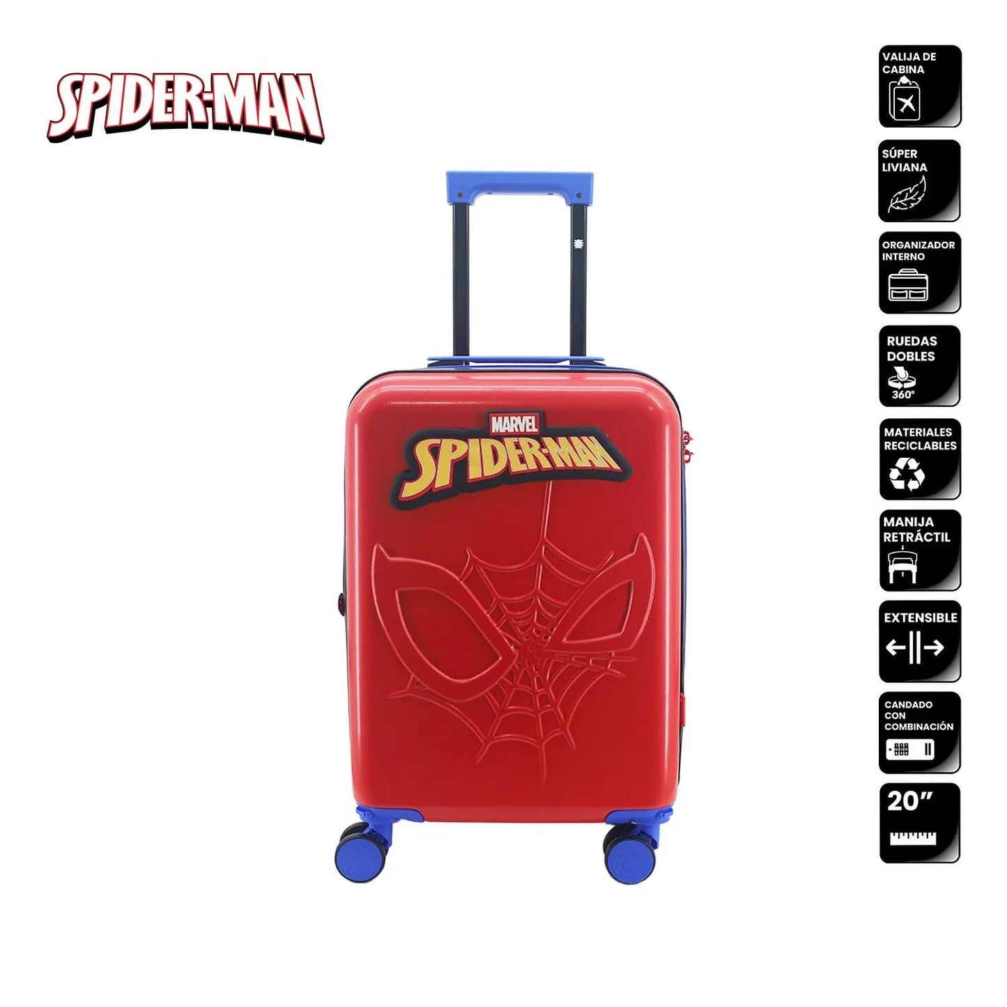 Valija Cabina Spiderman 20”